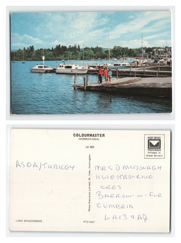 Postcard lake windermere - lake,