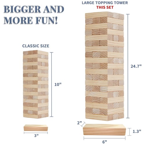 Giant tumble tower 4 2ft - giant,