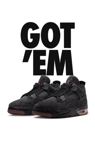 Nike air jordan men retro - 4, men's
