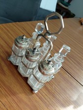 Antique Plated Six Bottle