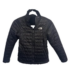 The North Face Girls Winter Jacket 2 in 1 Reversible Coat Fleece Size Med Age 10