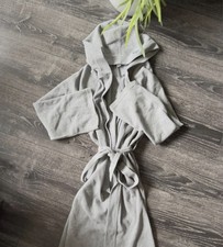 Topshop grey night gown waffle