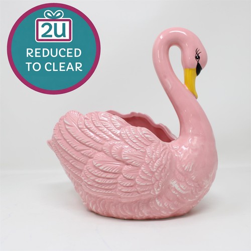 Clearance ceramic swan - clearance,