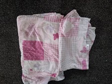 Hearts And Butterflies Single Duvet Cover, Pillowcase, Curtain & Tieback Set!