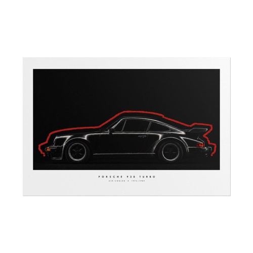 Porsche 930 turbo poster - 930,