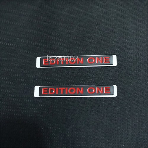 Matte black red edition one - matte,
