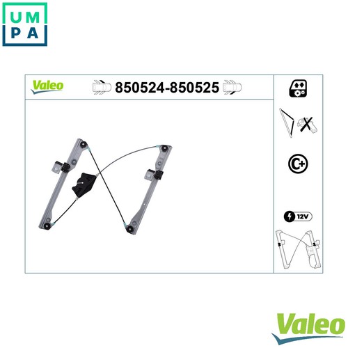 Window regulator 850524 - regulator, for