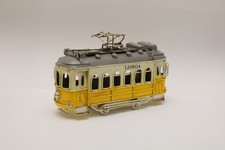 Vintage Lisboa Tram Model - Yellow / Grey 