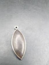 925 Silver And Petrified Wood? Pendant