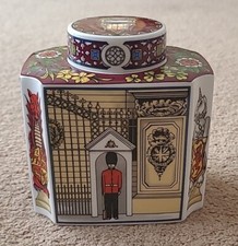 Royal Worcester Buckingham Palace Tea Caddy Limited Edition Peter Jones China