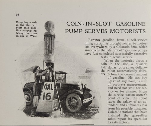 1931 magazine photo coin - photo,
