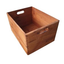 Large wooden box - wooden, with
