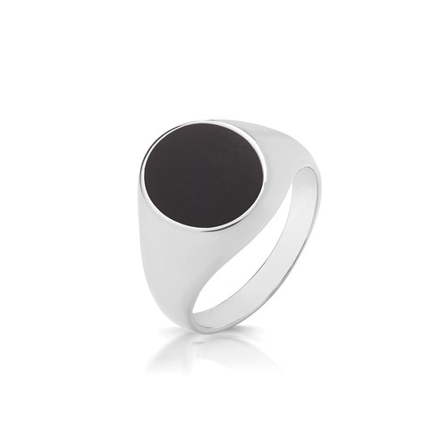 Sterling silver signet - sterling,