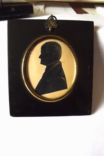 Antique georgian portrait - georgian,