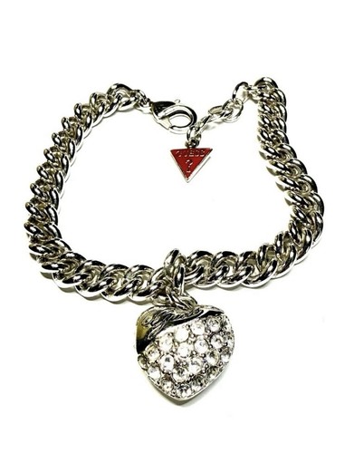 Guess silver chain bracelet - chain,