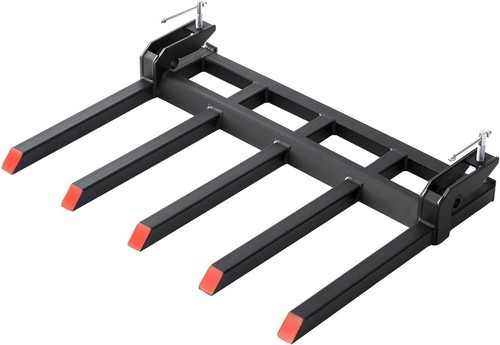 48in clamp debris forks - clamp-on,