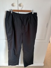 *NEW *MEN'S FOOTJOY DRYJOYS LIGHT WATERPROOF TROUSERS , SIZE: L COLOUR: BLACK 