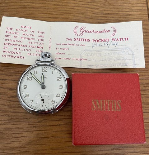 Smiths pocket watch with - smiths,