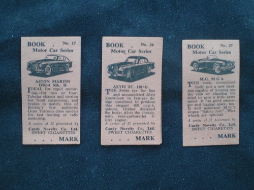Candy novelty motor cars - candy, co