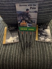 Vintage Fishing Books x 3 and Vintage Ivan Marks/Billy Makin Fishing Floats x 5