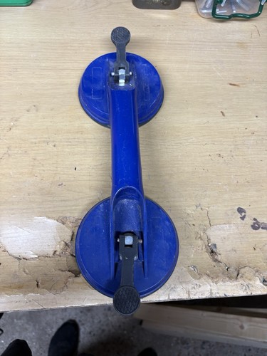 Double suction cup glass tile - double,