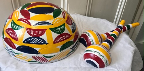 Art african bowl spatula - &,