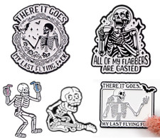 Skeletons enamel pin badges