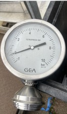 GEA tetropress 300( -1 to 10 bar) pressure gauge 3 Inch Hygienic