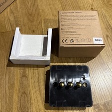 Dowsing & Reynolds 3 gang toggle switch New In Box No fascia