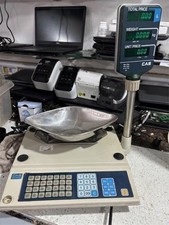 CAS AP-1 Retail Scale Dual Weighing Lbs & Kgs With Pole display, Legal for Trade