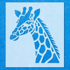 Giraffe Safari Stencil: Mylar Airbrush Wall Art Painting Crafts 2 - 190 Micron