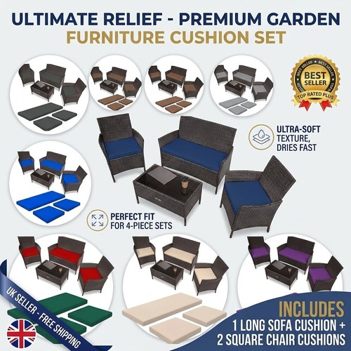 3pc replacement cushions - 3pc,