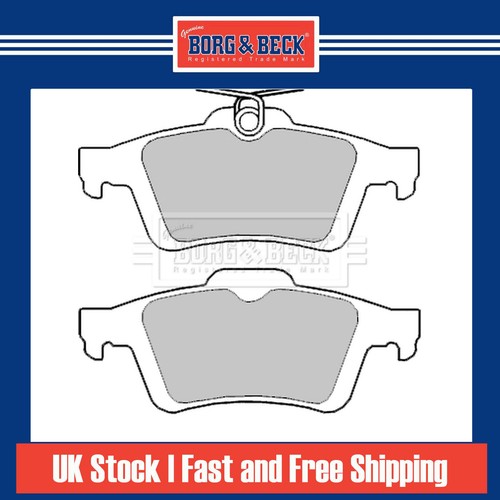 Brake pads set rear - set, &