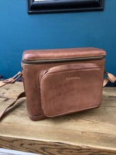 Vintage Brown Leather Camera Case