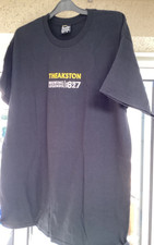 Black Theakston Brewery cotton t-shirt Peculiar Merchandise Large Secret Santa
