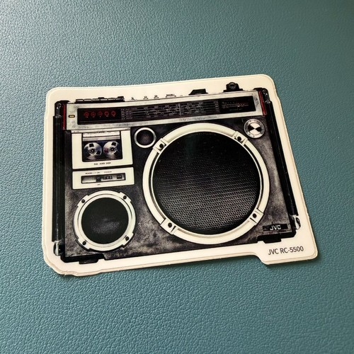 Jvc 5500 sticker 8cm x - rc-5500,