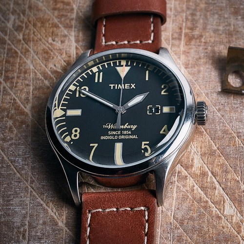 Elegant timex aviator - elegant, mens