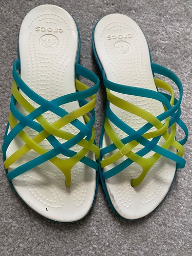 Ladies multicolour crocs - multicolour,