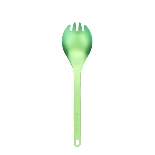 Snow peak titanium spork - peak, green