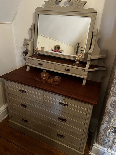 Vintage dressing table and - vintage,