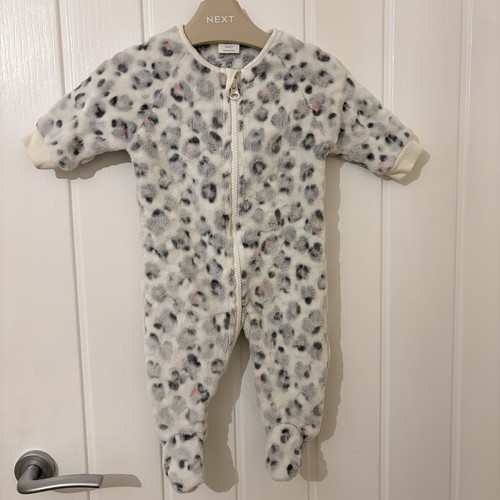 Leopard print next fleece - next,