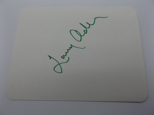 5 white card signed - white,