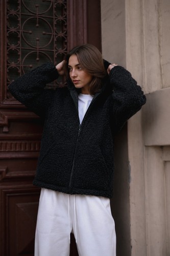Wool jacket women 100 sheep - jacket,