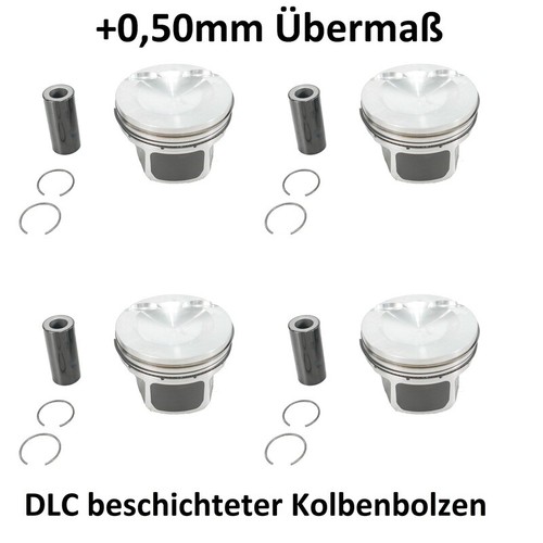 Piston set oversize - set, +0.50