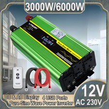3000W 6000W Power Inverter 12V