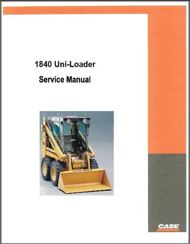 Case 1840 skid steer - 1840, loader