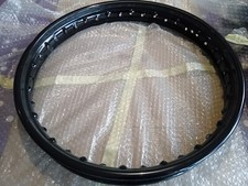 Norton Commando 19" front  wheel rim disc type hub unused powdercoated