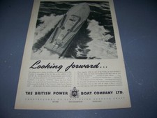 1946 BRITISH POWER BOAT CO