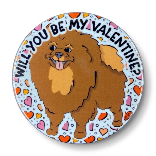 Brown pomeranian dog - brown,