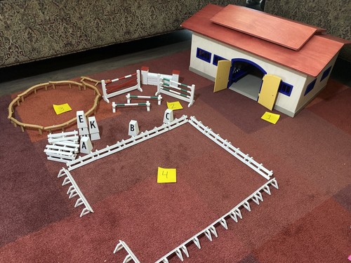 Schleich wooden barn and - schleich,